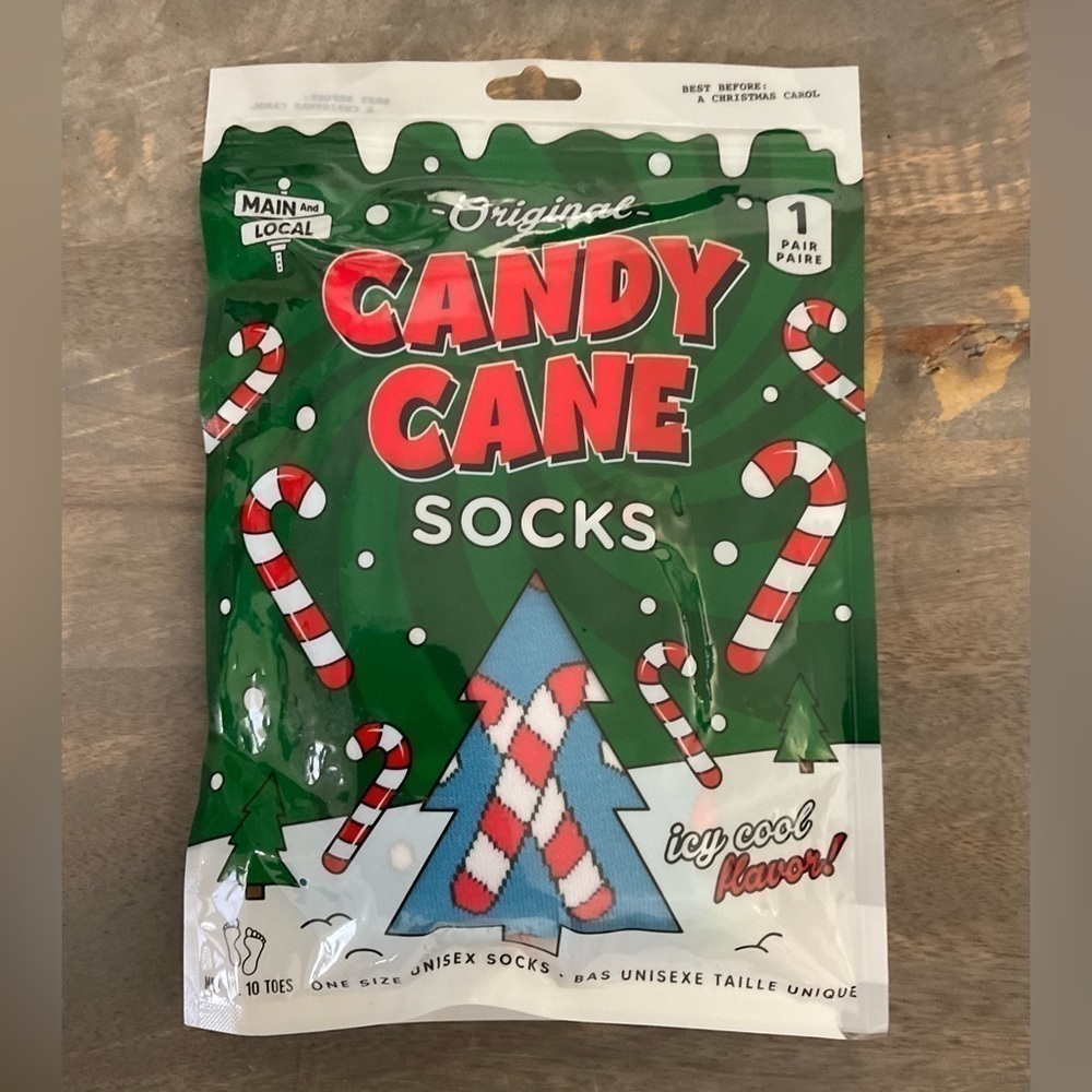 Candy Cane Socks